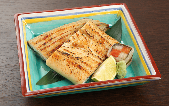 Lightly Grilled Eel with soy sauce