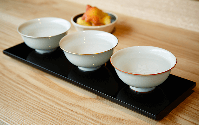 SAKE TASTING SET　（with AGEFU）